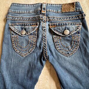True Religion Joey Super T Woman's Jeans  27" W   32" L